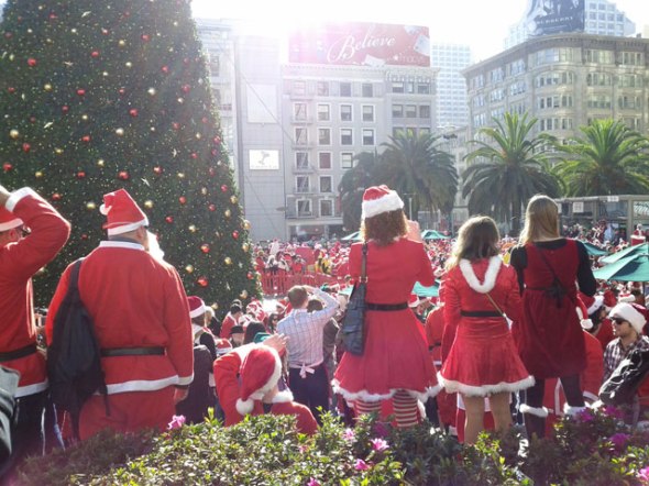 SantaCon 2013 in San Francisco